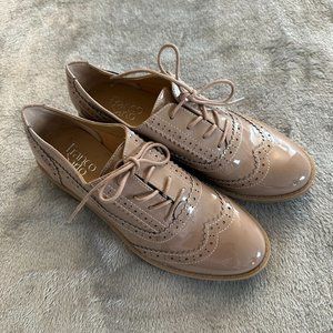 Franco Sarto Lace Up Oxford Loafers Shoes Size Women's 8.5 Illia